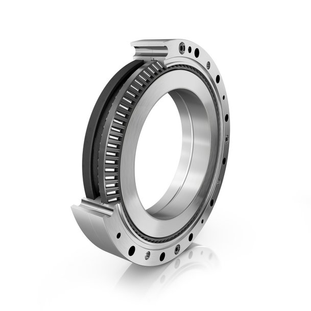 For maximum load-carrying capacity and rigidity: XZU conical thrust cage needle roller bearing and RTWH gearbox from Schaeffler